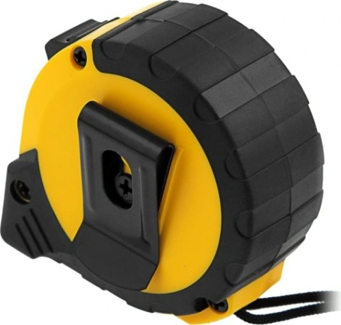 Рулетка DENZEL 3мх16мм, двухкомп. корпус, кнопка-пауза [31541]