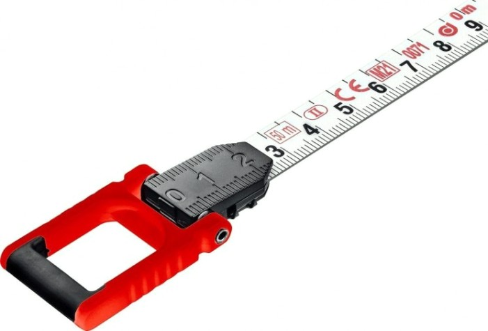 Рулетка геодезическая KRAFTOOL EXTREM 50 м стальная мерная лента [34185-50]