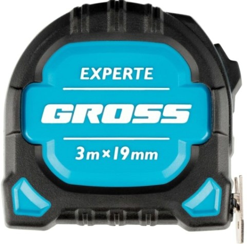 Рулетка GROSS 32574 Experte, 3 мx19 мм Рулетка GROSS 32574 Experte, 3 мx19 мм