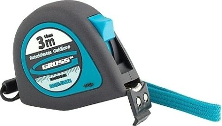Рулетка GROSS "Ergonomisch" 3.0 м 31101 [31101]