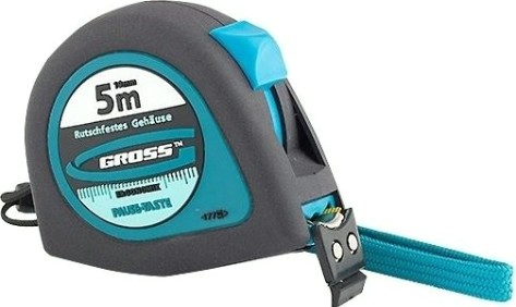 Рулетка GROSS "Ergonomisch" 5.0 м 31102 [31102]