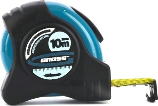 Рулетка GROSS "Schlagfest" 10.0 м 31115 [31115]