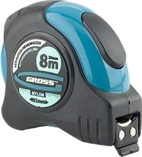 Рулетка GROSS "Schlagfest" 8.0 м 31114 [31114]