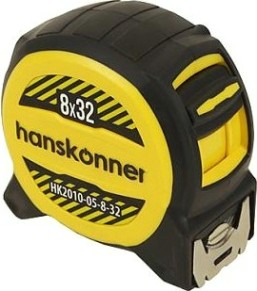 Рулетка HANSKONNER HK2010-05-8-32 мощный магнит Рулетка HANSKONNER HK2010-05-8-32 мощный магнит