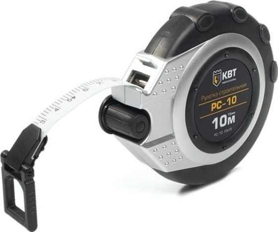 Рулетка измерительная КВТ 10 м х 15 мм РС-10-10х15 [78651]