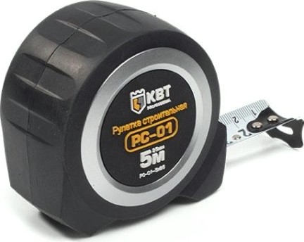 Рулетка измерительная КВТ 5 м х 25 мм РС-01-5х25 [78650]