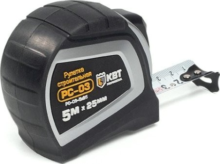 Рулетка измерительная КВТ 5 м х 25 мм РС-03-5х25 [78646]