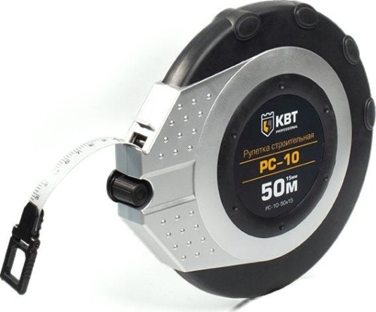 Рулетка измерительная КВТ 50 м х 15 мм РС-10-50х15 [78653]