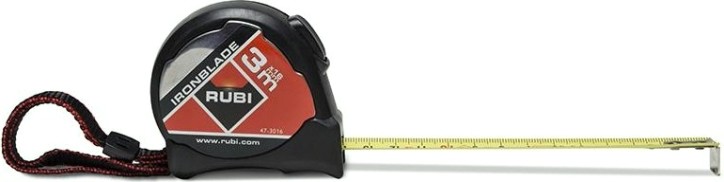 Рулетка измерительная RUBI IRONBLADE 3 м х 16 мм 75903 [75903]