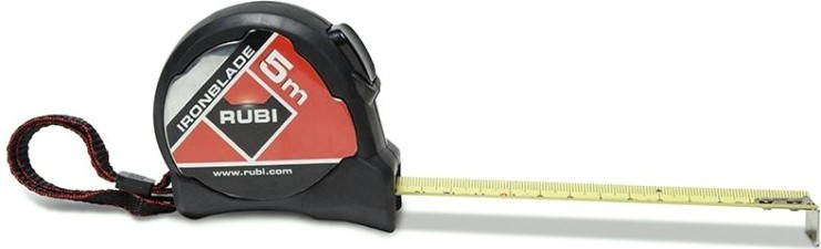 Рулетка измерительная RUBI IRONBLADE 5 м х 25 мм 75909 [75909]