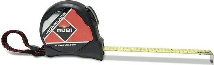 Рулетка измерительная RUBI IRONBLADE 8 м х 25 мм 75909 [75905]