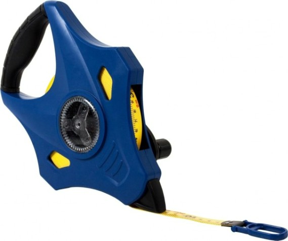 Рулетка Кобальт 646-904 геодезическая 50мx15мм открытый корпус