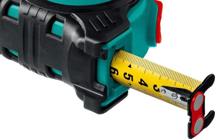 Рулетка KRAFTOOL AutoStop 5м/19мм профессиональная с автостопом [3412-5-19]