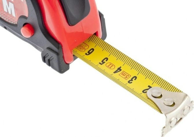 Рулетка MATRIX 5 мх19 мм status magnet fixation, обрезиненный корпус [31023]