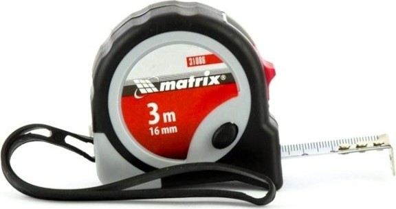 Рулетка MATRIX Continuous fixation 3.0 м [31086]