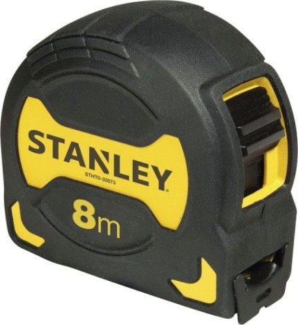Рулетка STANLEY Grip Tape 8.0 м STHT0-33566 [STHT0-33566]