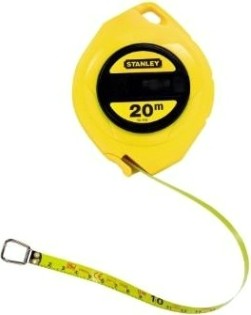 Рулетка STANLEY "LongTape" со стальной лентой с закрытым корпусом 20.0 м 0-34-105 [0-34-105]