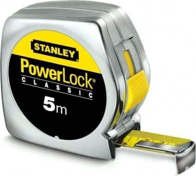 Рулетка STANLEY "POWERLOCK" 5.0 м 0-33-194 [0-33-194]
