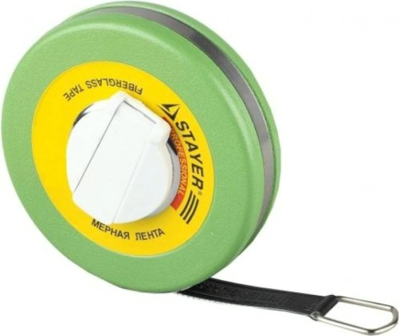 Рулетка STAYER F-30 мерная лента "master" f-20, фиберглассовое двустор [3415-20_z01]