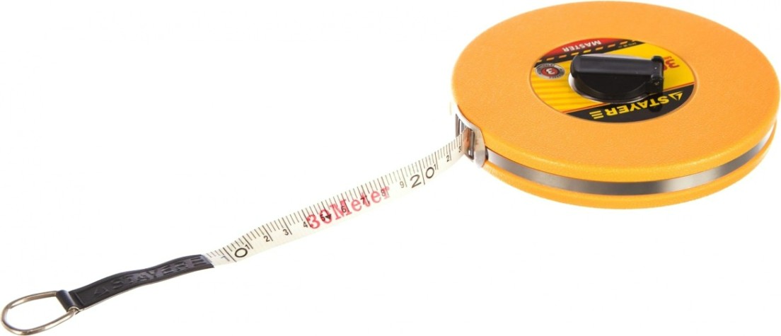 Рулетка STAYER F-30 мерная лента "master" фиберглассовое двустороннее [3415-30_z01]