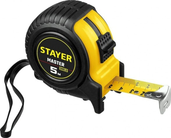 Рулетка STAYER "MASTER" 5.0 м [34025-05-25]