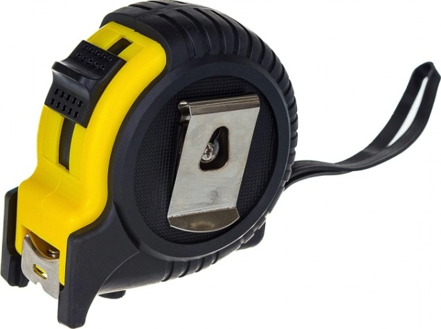 Рулетка STAYER MASTER 5м / 19мм в ударостойком обрезиненном корпусе [34025-05_z01]