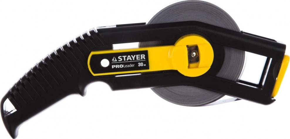 Рулетка STAYER PROLeader 30 мерная геодезийная лента "professional" 30м [2-34183-030]