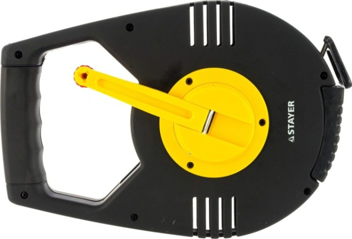 Рулетка STAYER PRORacer 50 мерная геодезийная лента "professional" металличес [2-34186-050]