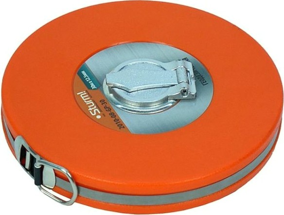 Рулетка Sturm 2010-08-GP-30 геодезическая 30 м, закрытый корпус, пвх лента Рулетка Sturm 2010-08-GP-30 геодезическая 30 м, закрытый корпус, пвх лента