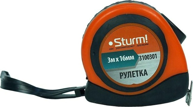 Рулетка Sturm 3 100 301 3мх16мм [3100301]