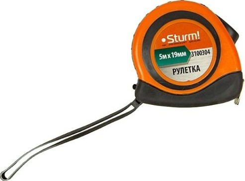 Рулетка Sturm 3 100 304 5мх19мм [3100304]