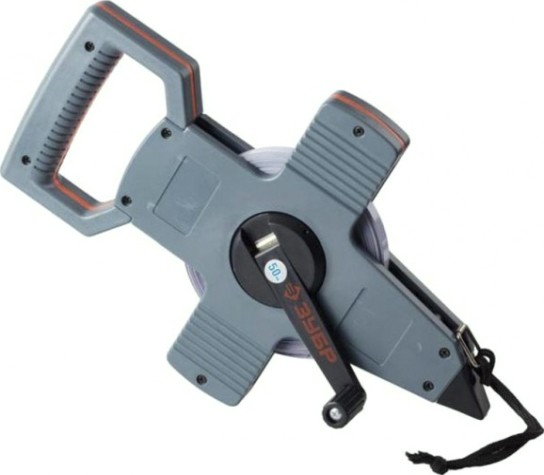 Рулетка ЗУБР 34181-050 50 м, геодезическая