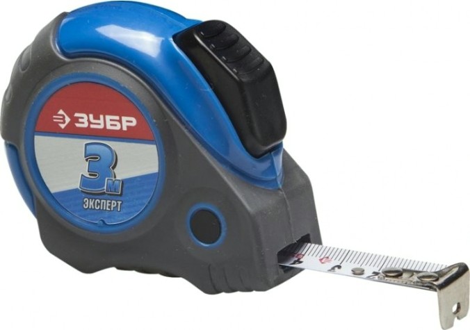 Рулетка ЗУБР БиТУРБО 3м / 16мм профессиональная с двухсторонней шкалой [34057-03-16_z01]