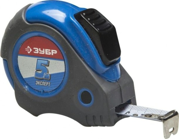 Рулетка ЗУБР БиТУРБО 5м / 19мм профессиональная с двухсторонней шкалой [34057-05-19_z02]