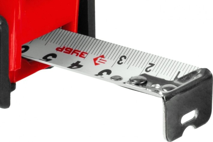 Рулетка ЗУБР МАСТЕР 10м / 25мм с ударостойким обрезиненным корпусом [34055-10-25_z03]