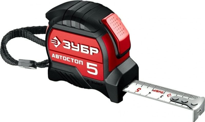 Рулетка ЗУБР МАСТЕР автостоп 5м / 19мм с автостопом и ударостойким обр [34052-05-19_z01]