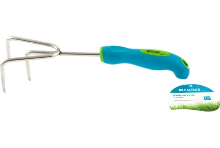 Рыхлитель PALISAD PREMIUM PLUS 3-зубый 80х310 мм, нерж. сталь [62054]