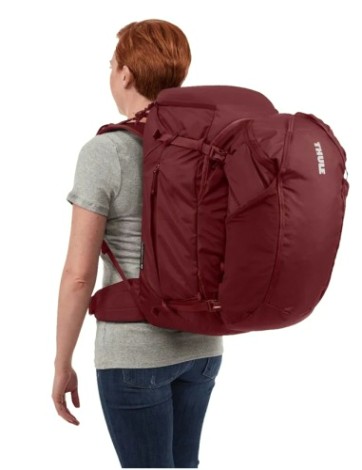 Рюкзак THULE 3203729 туристический Landmark, 60L, Dark Bordeaux