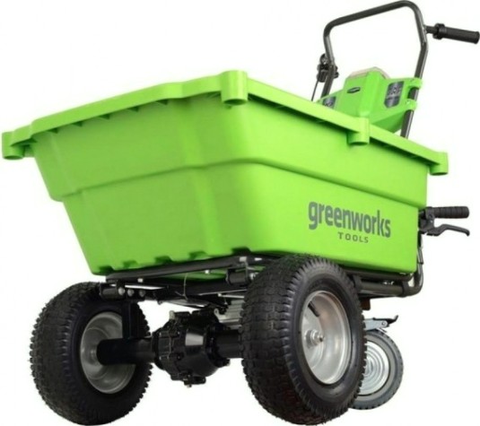 Садовая тележка аккумуляторная GREENWORKS G40GC без АКБ и ЗУ [7400007]