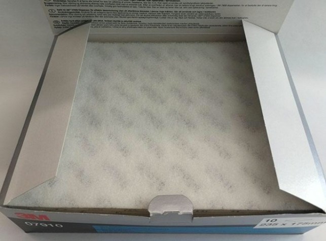 Салфетка протирочная липкая 175 х 235 мм, 10 шт, 3M 07910 7100093970 [7100093970]