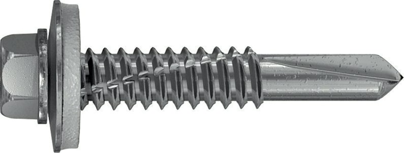 Саморез 6,3 х 25 кровельный РТ5 удлиненное сверло