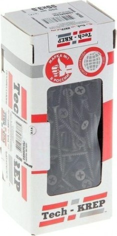 Саморез Tech-KREP 3,5 х 35 (коробка 200 шт.) с частым шагом для гипсокартона [102130]