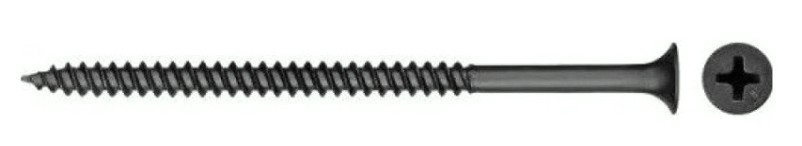 Саморез универсальный KRAFTOOL 3001-75 сгм гипсокартон-металл, 75х4.2 мм, 1 200 шт.