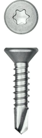 Саморез универсальный KRAFTOOL DS-C 13х4.2 мм нержавеющий 600 шт. [300932-42-013]