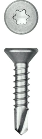 Саморез универсальный KRAFTOOL DS-C 16х4.2 мм нержавеющий 500 шт. [300932-42-016]