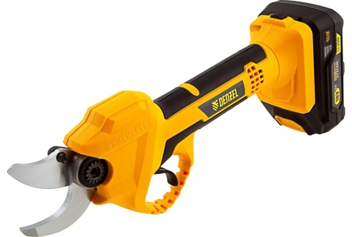 Секатор аккумуляторный Denzel CP-30, 18В Li-Ion Li-Ion [59435]