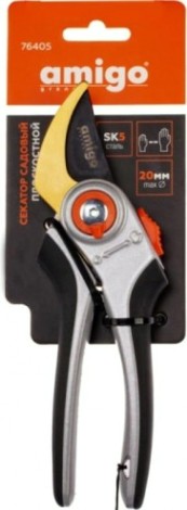 Секатор Amigo плосткостной лезвие из стали sk-5 [76405]