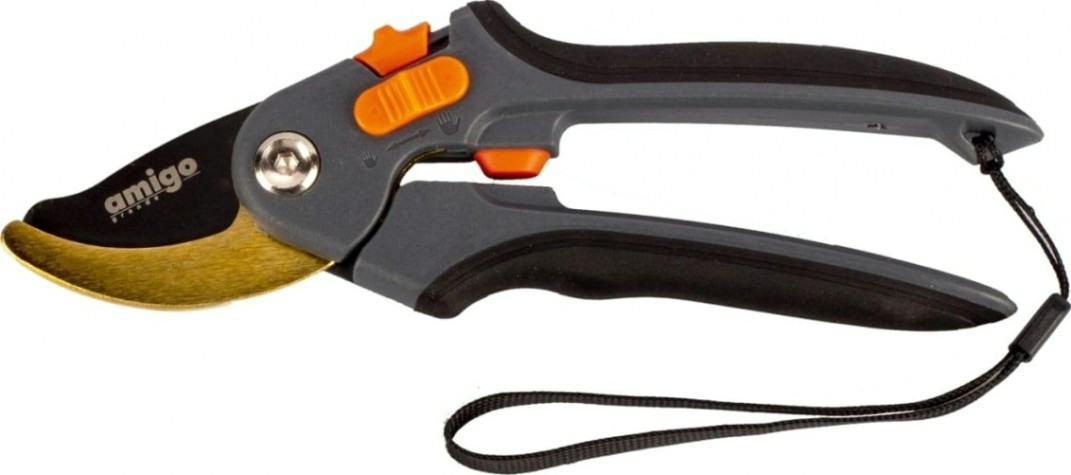 Секатор Amigo плосткостной лезвие из стали sk-5 [76407]