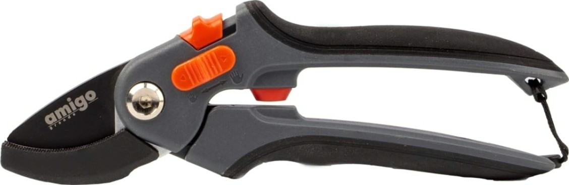 Секатор Amigo с наковаленкой лезвие из стали sk-5 [76417]