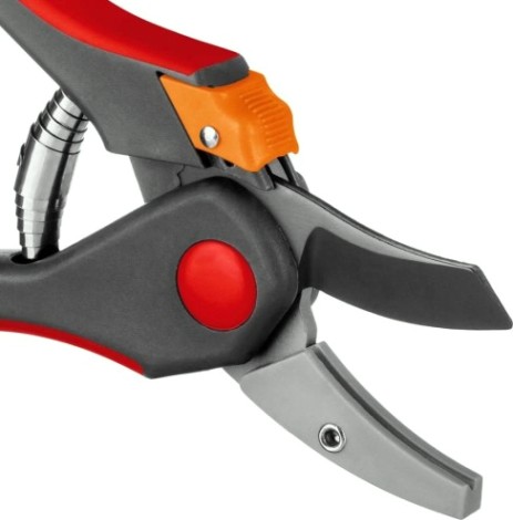 Секатор GRINDA 205 мм G-28 с двухкомпонентными рукоятками, контактный [8-423203_z02]